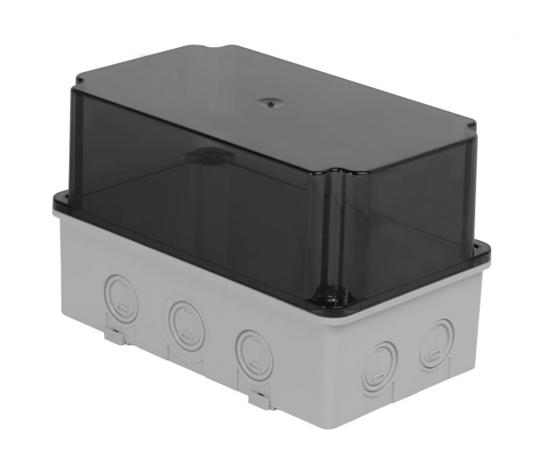 Installationsgehäuse IP67 (130x220x140mm) - mit Transparentdeckel